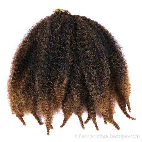 8Inch Synthetic Marley Braid Twist Crochet Hair Extensions